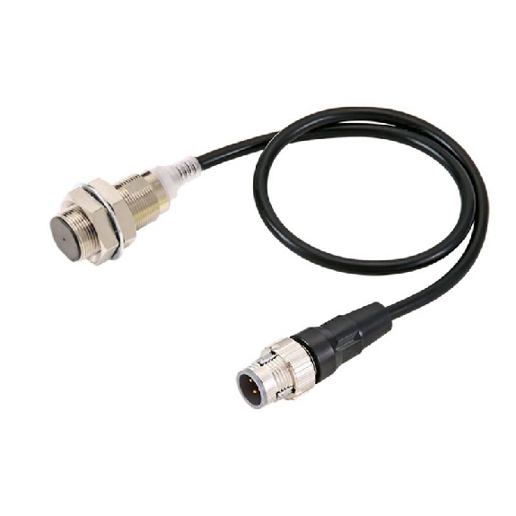 DPI M18 PNP NO P12mm noyé IO-Link COM3 55(34)mm Laiton M12 4P+C0.3m-Lire la description