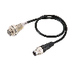 DPI M18 PNP NO P12mm noyé IO-Link COM3 55(34)mm Laiton M12 4P+C0.3m