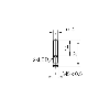DPI D04 NPN NO P1mm noyé lg24mm 10-30Vdc / M05 4P