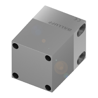 DPI Rect. P25mm non noyé 40x40x70.7mm Inox 150°C / M12 4P-Lire la description