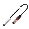 DPI D6,5 PNP NO P2mm noyé lg30mm Inox 10-30Vdc / M08 3P+C1.5m