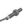 DPI M08 PNP NO P1,5mm noyé 50(42)mm Inox 6-30Vdc / Câble 2m PVC