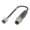 DPI M08 PNP NO P2mm noyé lg10mm Inox 10-30Vdc / M08 3P+C0.3m