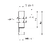 DPI M12 ANA 0-10V P0-4mm noyé 50(35)mm Laiton / M12 4P