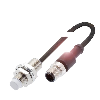 DPI M12 PNP NO P4mm non noyé lg37,5mm Laiton / M12 4P+C0.3m