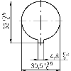 Bouton poussoir 3 positions
