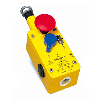 Arrêt d'urgence à câble 75m; 3NF+1NO / 1/2" NPT [LIFELINE 4]-Lire la description