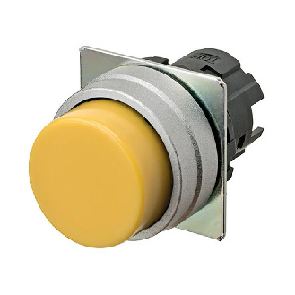 Bp Ø22mm dépassant alterné opaque jaune-Lire la description