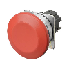 Bp champignon Ø40mm protégé momentané opaque rouge