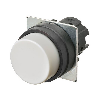 Bp Ø22mm dépassant momentané opaque blanc (noir)