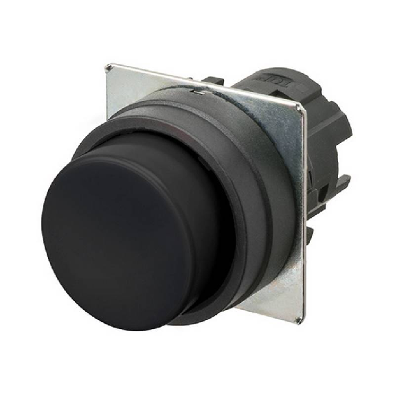 Bp Ø22mm dépassant alterné opaque noir (noir)-Lire la description