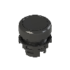 Bp Ø20mm à impulsion noir marquage, affleurant (noir)