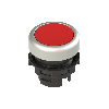 Bp Ø20mm à impulsion rouge, affleurant (chromé)