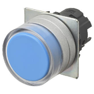 Bp Ø22mm protégé alterné opaque bleu-Lire la description
