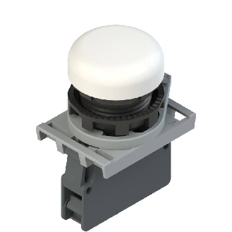 Complet: Indicateur lumineux blanc, adapt. de fix., DEL et contacts-Lire la description