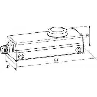 Bouton de réinitialisation / 42 1NO L M12 4P-Lire la description