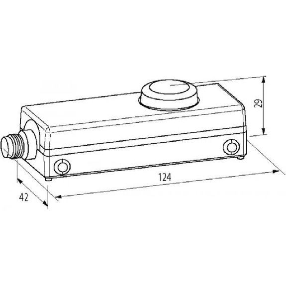 Bouton de réinitialisation / 42 1NO L M12 4P-Lire la description