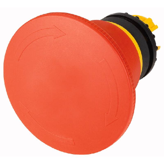 Bouton d'arrêt d'urg, Ø45mm, lumineux, déverrouillage par rotation-Lire la description