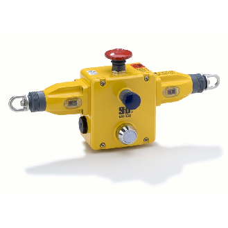 Arrêt d'urgence à câble 2*100m 4NC+2NO bouton AU inclus-Lire la description