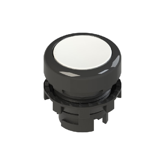 Bp Ø20mm à accrochage affleurant blanc (noir)-Lire la description