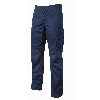 U-Power - Pantalon de travail bleu foncé Stretch et Slim OCEAN