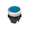 Bp Ø20mm à impulsion bleu marquage, affleurant (chromé)