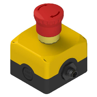 Complet: Boîte, bouton arrêt d'urgence 2NC / M12-Lire la description