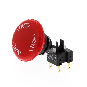 Bouton arrêt urgence Ø40mm DPST-NF-Lire la description