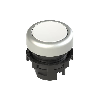 Bp Ø20mm à impulsion blanc marquage, affleurant (chromé)