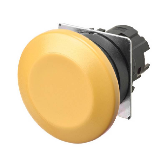 Bp champignon Ø40mm alterné opaque jaune-Lire la description