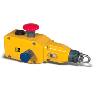 Arrêt d'urgence à câble ATEX 80m 1NC+1NO-Lire la description