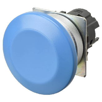 Bp champignon Ø40mm protégé momentané opaque bleu-Lire la description