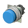 Bp Ø22mm dépassant alterné opaque bleu