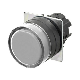 Bp Ø22mm protegé alterné opaque blanc (noir)-Lire la description