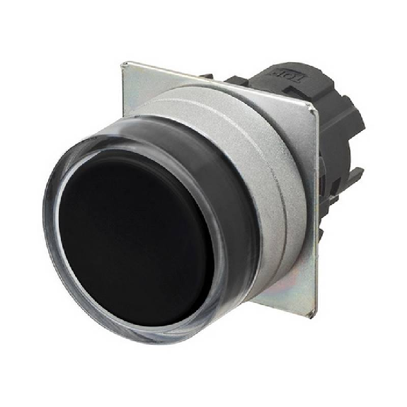 Bp Ø22mm protégé alterné opaque noir-Lire la description