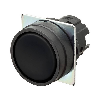 Bp Ø22mm plat momentané opaque noir (noir)