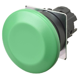 Bp champignon Ø40mm alterné opaque vert-Lire la description