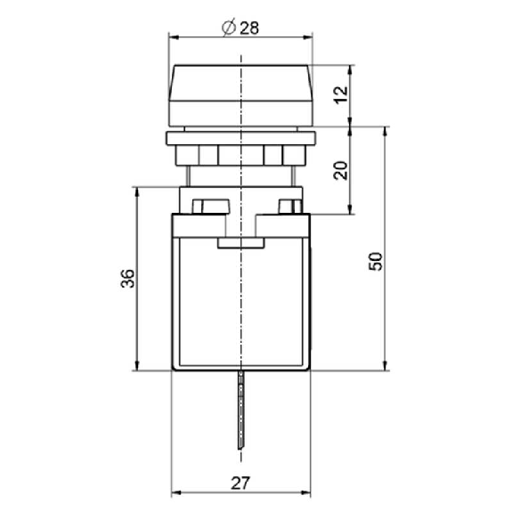 Bouton poussoir affleurant RT sans fil, technologie SW868-Lire la description