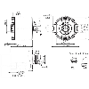 Codeur inc. Ø60mm Axe creux 15mm0 4096i/t 10-32V TTL/RS422 M23 12P