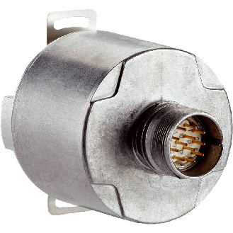 Codeur inc. Ø60mm Axe creux 15mm0 4096i/t 10-32V TTL/RS422 M23 12P-Lire la description