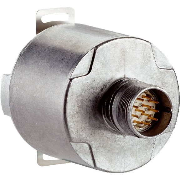 Codeur inc. Ø60mm Axe creux 15mm0 4096i/t 10-32V TTL/RS422 M23 12P Codeur inc. Ø60mm Axe creux 15mm0 4096i/t 10-32V TTL/RS422 M23 12P-Lire la description