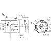 Codeur inc. Ø60mm Axe plein 6mm 01024i/t 4,5-5,5V TTL/RS422 C1,5m