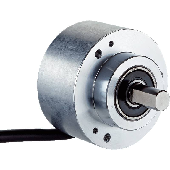 Codeur inc. Ø60mm Axe plein 10mm 01024i/t 10-27Vdc HTL/Push-Pull C1,5-Lire la description