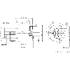 Codeur abs. monotour Ø60mm Axe plein 10mm PROFINET 262.144 (18 bit)