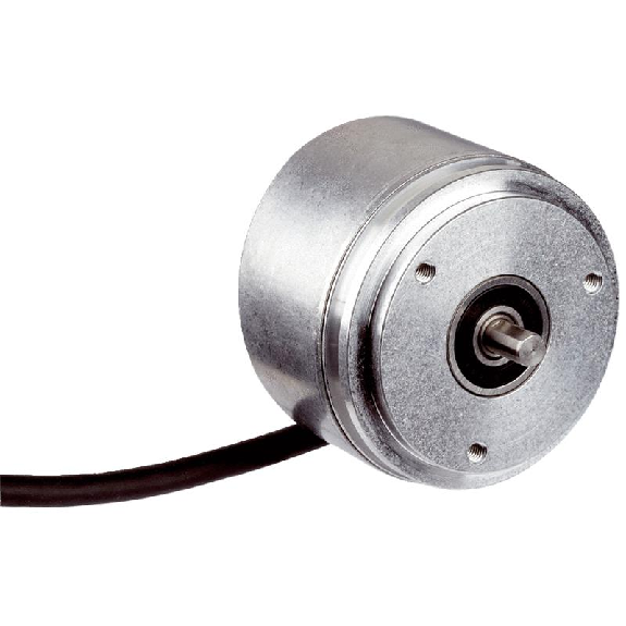 Codeur inc. Axe plein Ø6mm Synchro 1024i/t TTL/RS422 10-32V câble 5m-Lire la description