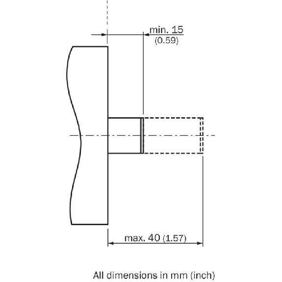 Codeur abs. multitours Ø60mm Axe creux 15mm Ethernet/IP 3xM12-Lire la description