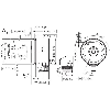 Codeur inc. Ø60mm Axe plein 6mm 1000i/t 10-32V HTL/Push pull M12 8P