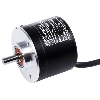 Codeur inc. Ø40mm Axe plein 6mm 0360i/t 5-24VDC PNP, câble 2m