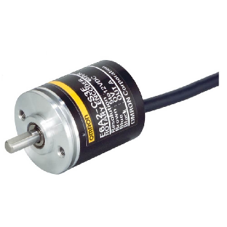 Codeur inc. Ø25mm Axe plein 4mm 0100i/t 12-24Vdc NPN, câble 2m-Lire la description