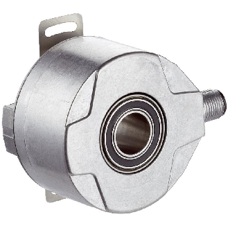 Codeur inc. Ø60mm Axe trav. 15mm 10000i/t PROG 5-32V TTL/HTL M12 8P-Lire la description